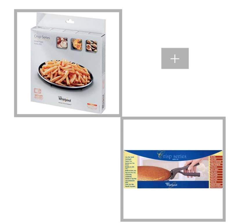 Piatto Crisp + Maniglia kit Wpro