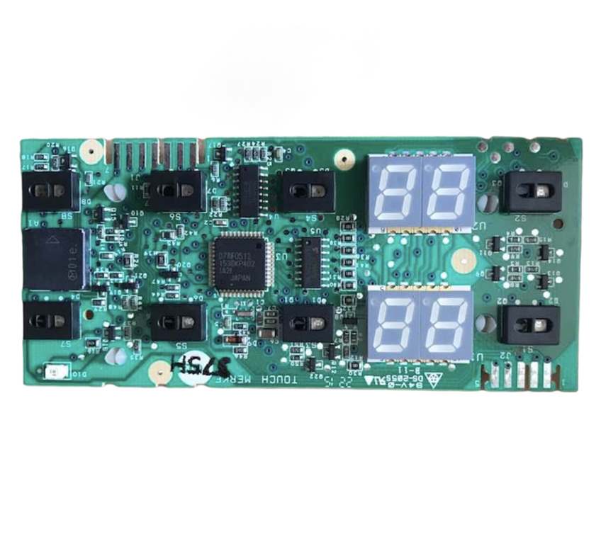 Scheda display piani cottura ad induzione