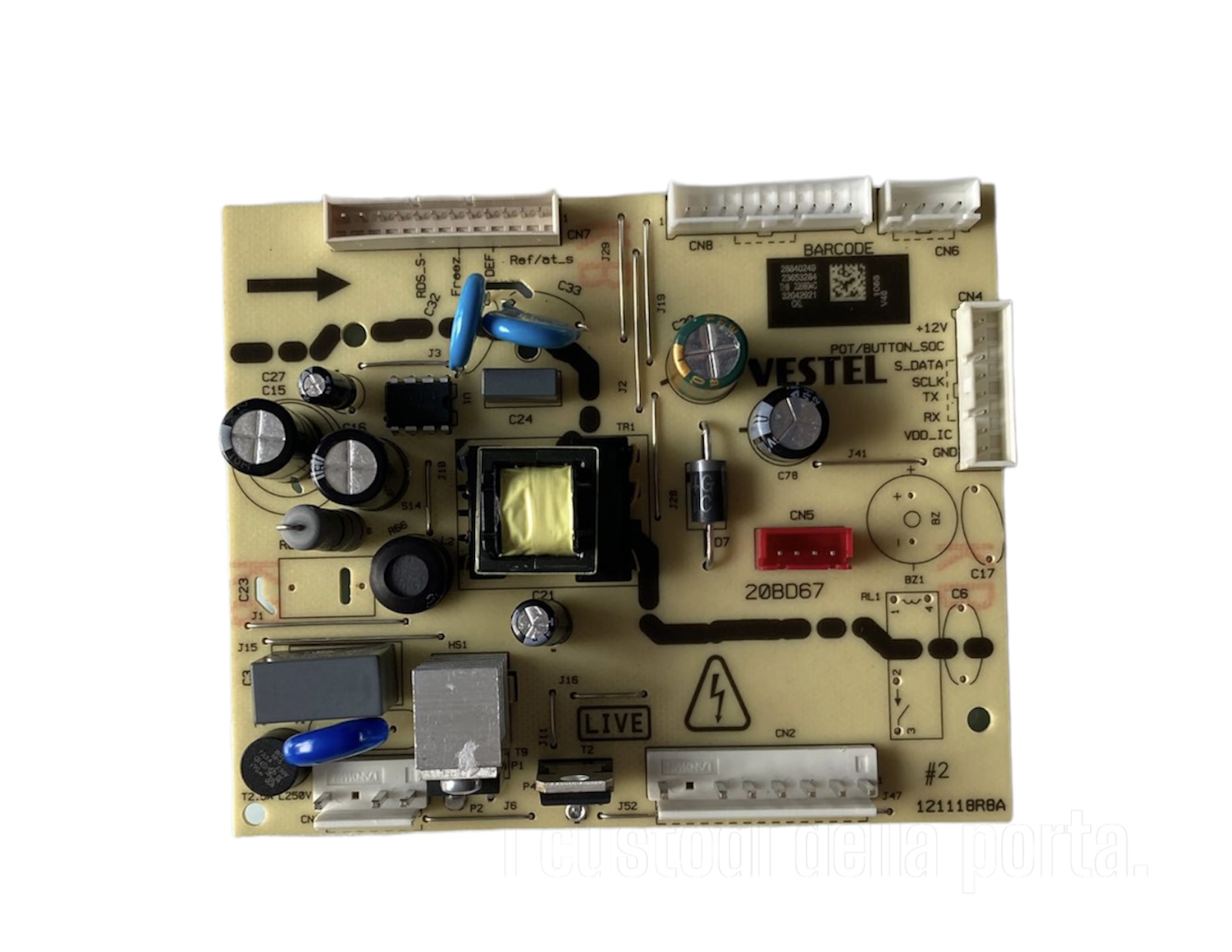 Scheda elettronica frigoriferi Whirlpool Hotpoint