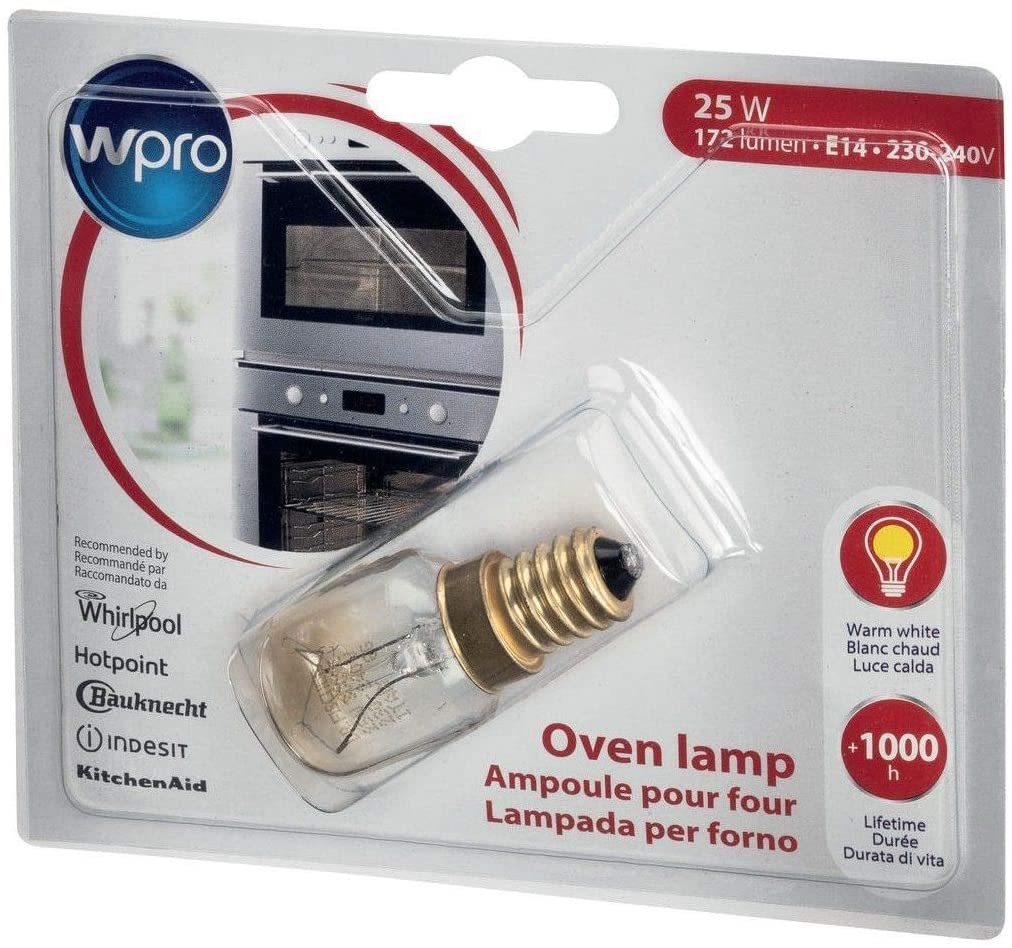 Lampada originale per forno 25W 220V Whirlpool