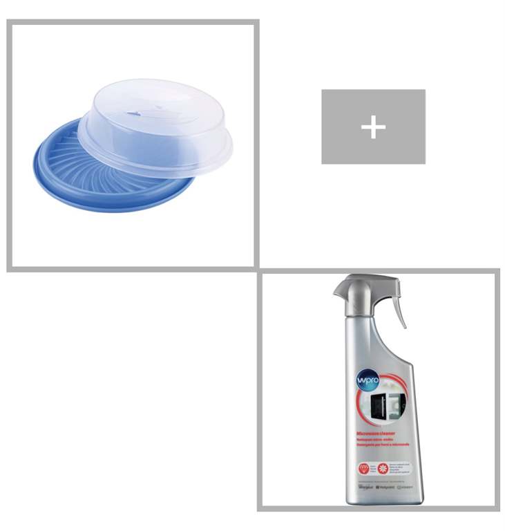 Detergente + Piatto + Coperchio Kit Wpro