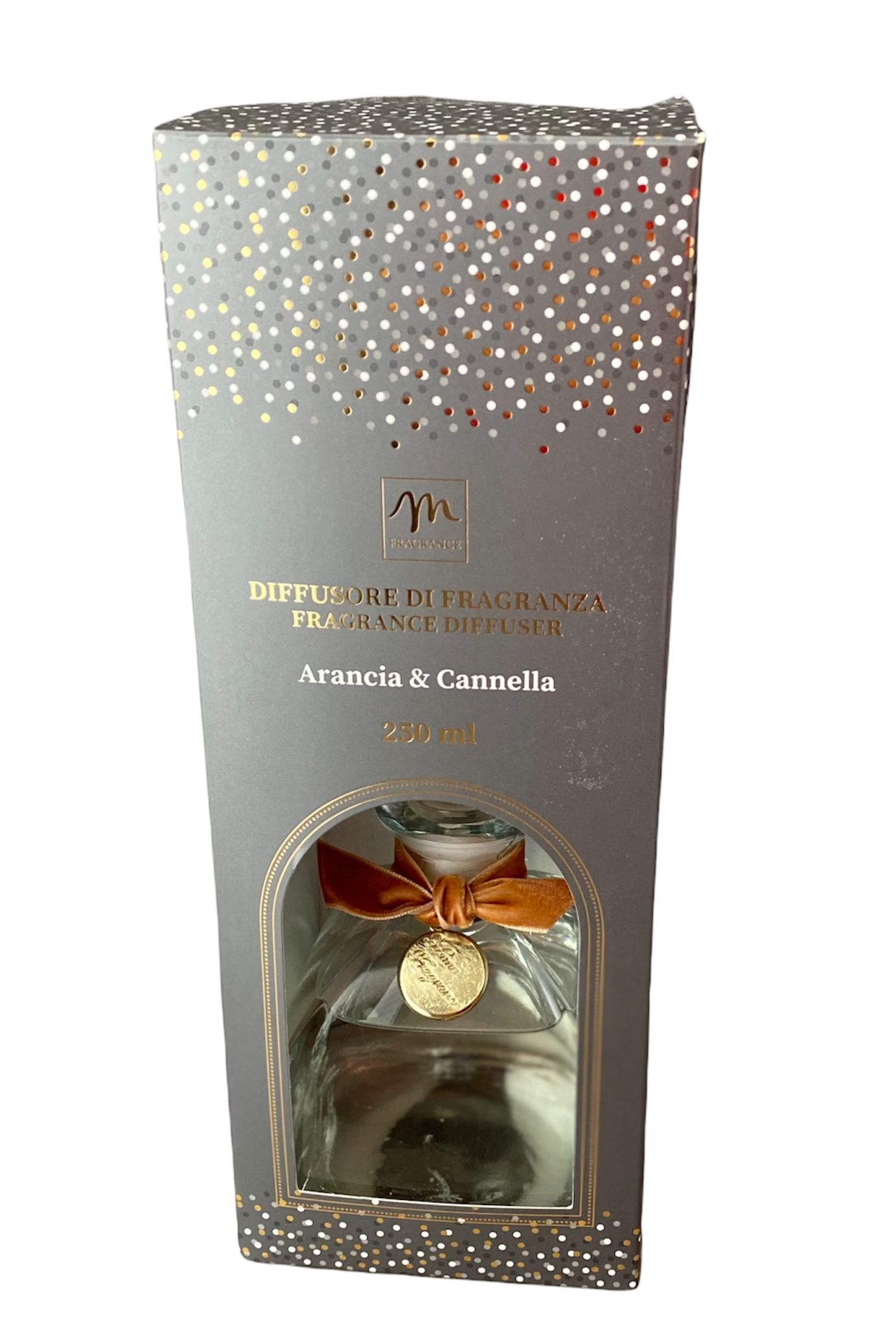 Diffusore di essenza fragranze Arancia e Cannella